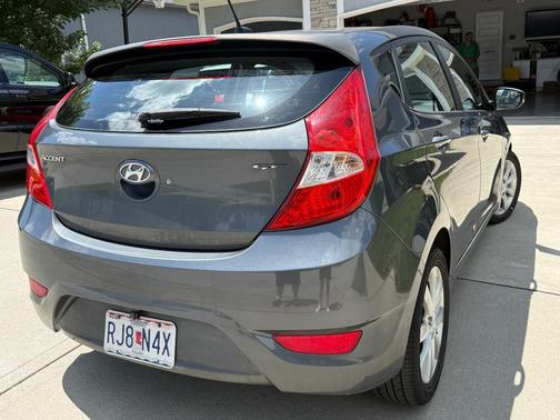 Gray 2013 Hyundai Accent SE