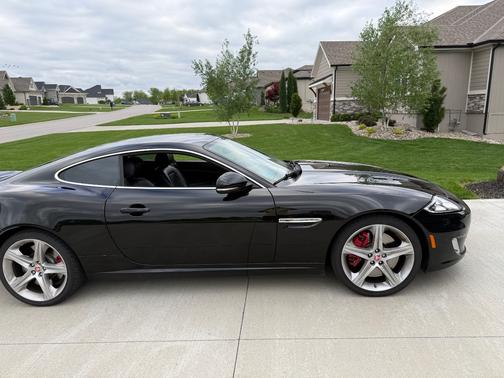Black 2015 Jaguar XK XKR