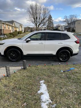 White 2024 Honda CR-V EX-L