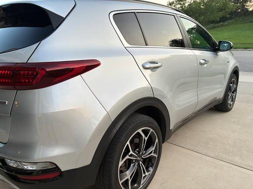 Silver 2021 Kia Sportage SX Turbo