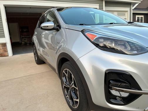 Silver 2021 Kia Sportage SX Turbo