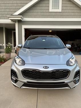 Silver 2021 Kia Sportage SX Turbo