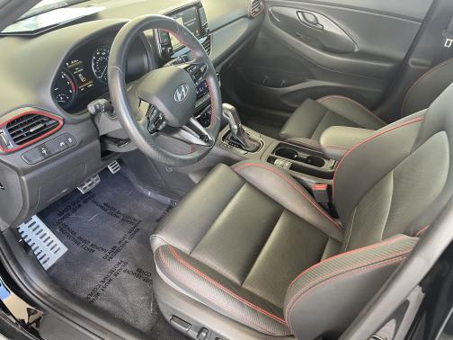 Black 2019 Hyundai Elantra GT N Line