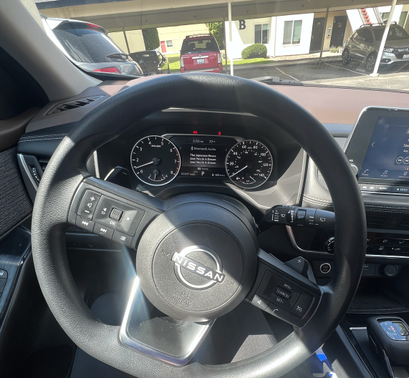White 2023 Nissan Rogue S