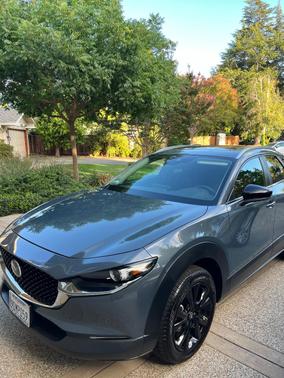 Gray 2022 Mazda CX-30 2.5 S Carbon Edition