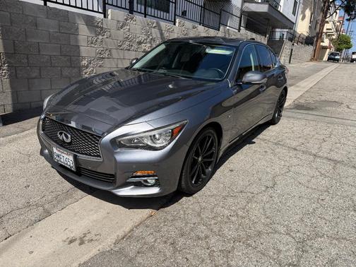Gray 2016 INFINITI Q50 3.0T Premium