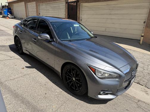Gray 2016 INFINITI Q50 3.0T Premium