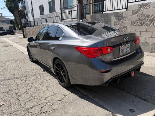 Gray 2016 INFINITI Q50 3.0T Premium