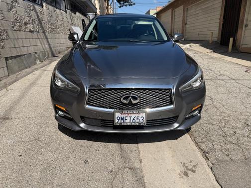 Gray 2016 INFINITI Q50 3.0T Premium