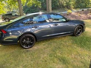 Blue 2025 Honda Accord SE