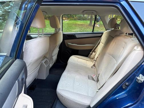 Blue 2017 Subaru Outback 2.5i