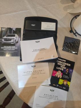 White 2024 Cadillac Escalade Sport