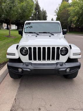 White 2021 Jeep Wrangler Unlimited 4xe Sahara