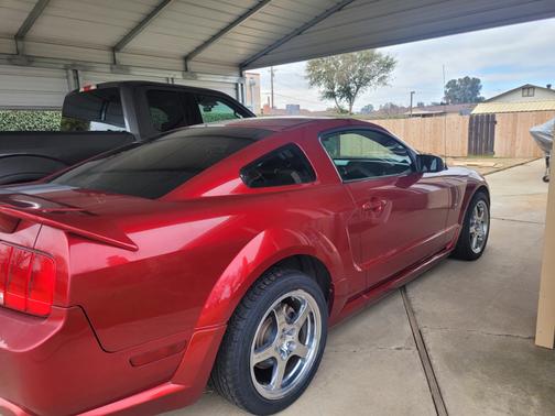 Red 2006 Ford Mustang GT
