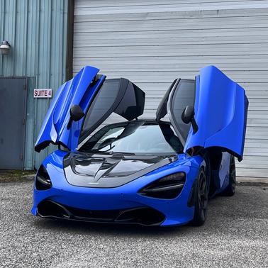 Blue 2018 McLaren 720S Base