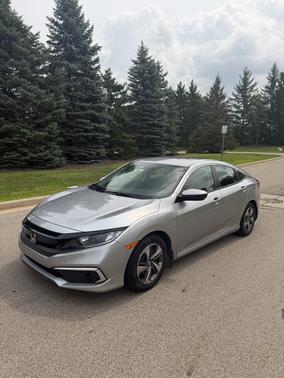 Silver 2021 Honda Civic LX