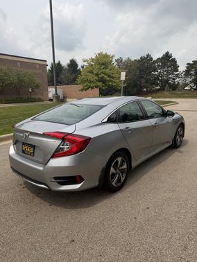 Silver 2021 Honda Civic LX