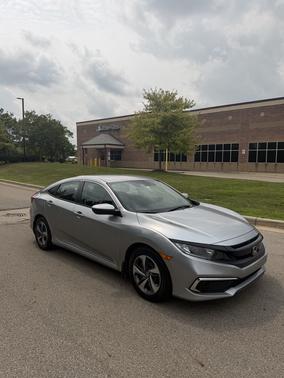 Silver 2021 Honda Civic LX