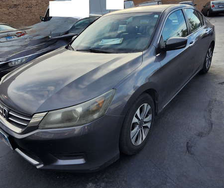 Gray 2013 Honda Accord LX