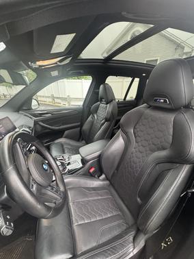Blue 2020 BMW X3 M Competition