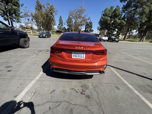 Orange 2022 Kia Forte LXS