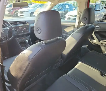 Orange 2019 Volkswagen Tiguan 2.0T SE