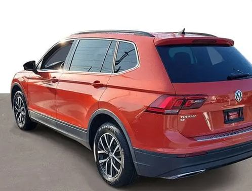Orange 2019 Volkswagen Tiguan 2.0T SE