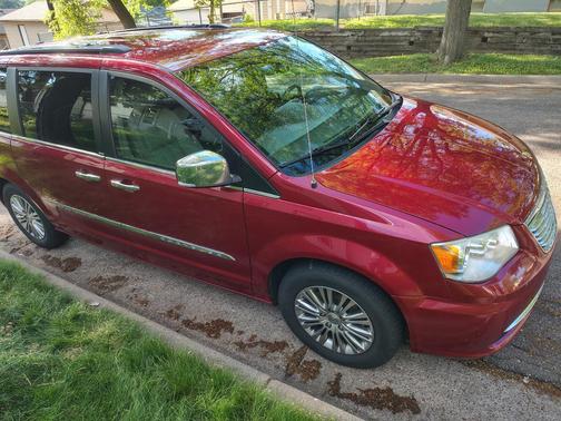 Red 2013 Chrysler Town & Country Touring-L