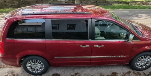 Red 2013 Chrysler Town & Country Touring-L