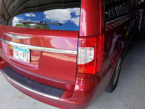 Red 2013 Chrysler Town & Country Touring-L