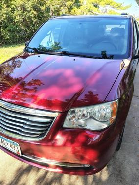 Red 2013 Chrysler Town & Country Touring-L
