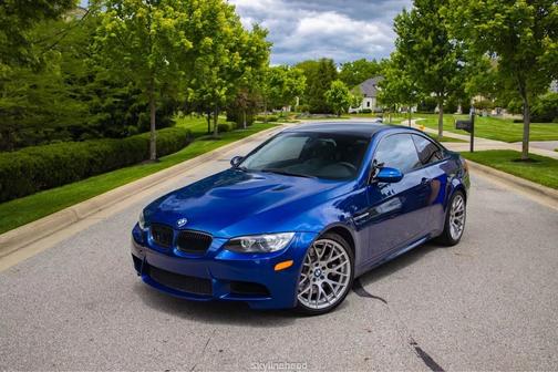 Blue 2009 BMW M3 Base