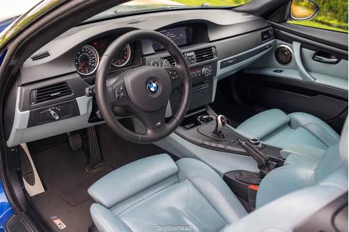 Blue 2009 BMW M3 Base