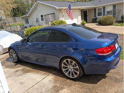Blue 2009 BMW M3 Base