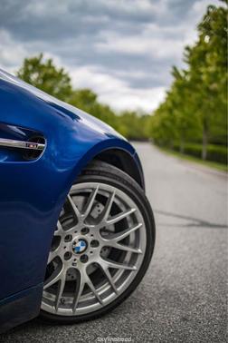 Blue 2009 BMW M3 Base