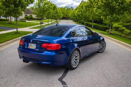 Blue 2009 BMW M3 Base