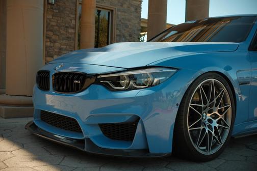 Blue 2016 BMW M3 Base