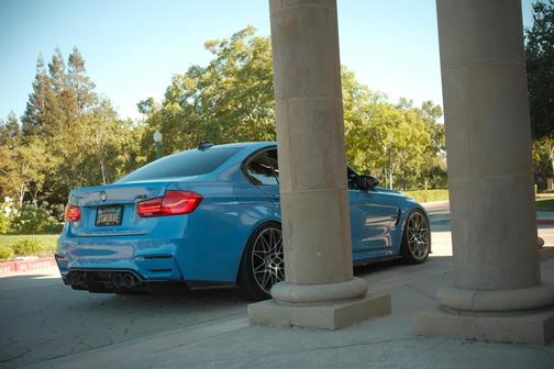 Blue 2016 BMW M3 Base