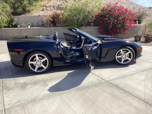 Black 2005 Chevrolet Corvette Base