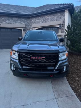 Silver 2021 GMC Canyon AT4 w/Leather