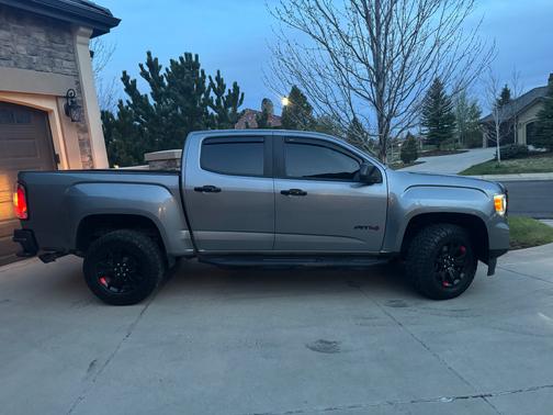 Silver 2021 GMC Canyon AT4 w/Leather