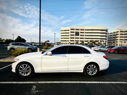 White 2018 Mercedes-Benz C-Class C 300