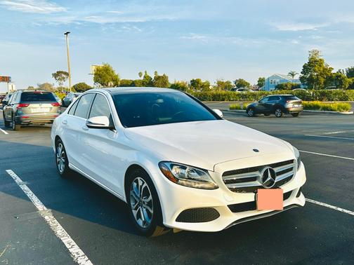 White 2018 Mercedes-Benz C-Class C 300