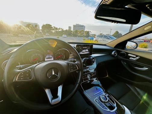 White 2018 Mercedes-Benz C-Class C 300