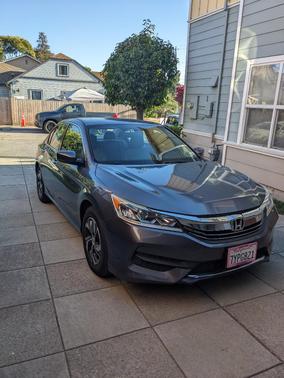 Gray 2017 Honda Accord LX