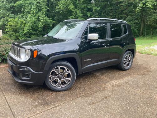 Black 2016 Jeep Renegade Limited