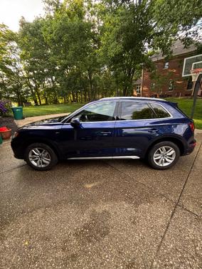 Blue 2023 Audi Q5 45 S line Premium
