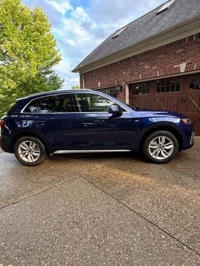 Blue 2023 Audi Q5 45 S line Premium