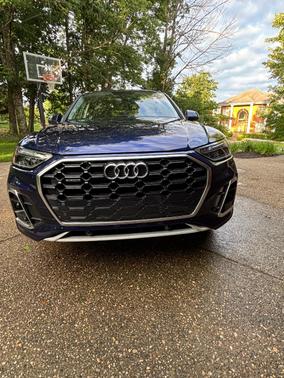 Blue 2023 Audi Q5 45 S line Premium