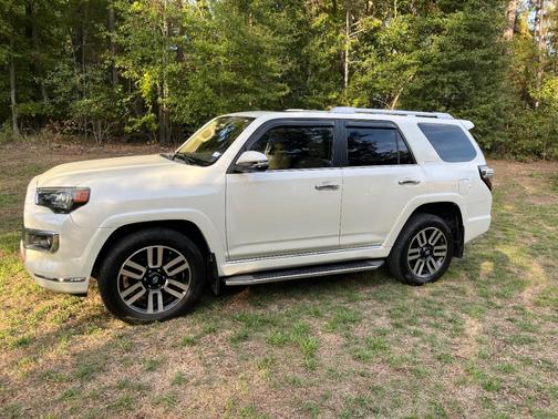 White 2019 Toyota 4Runner Limited